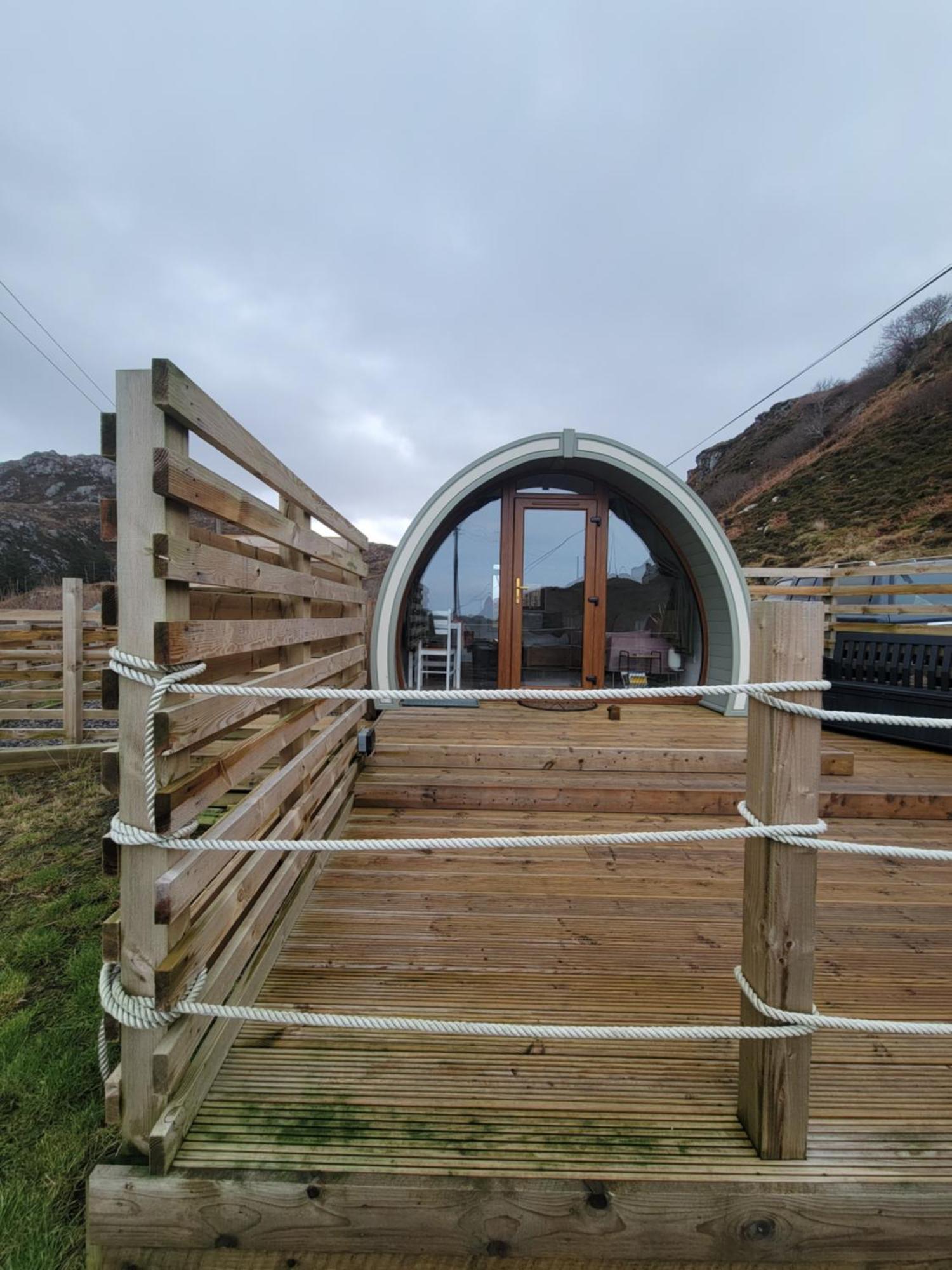 Handa Pod In Scottish Highlands. Scourie エクステリア 写真